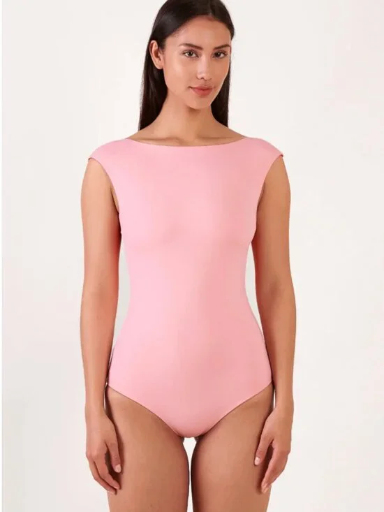 Seabody One Piece Swimsuit — poppy-macaron - Picture 2 of 10